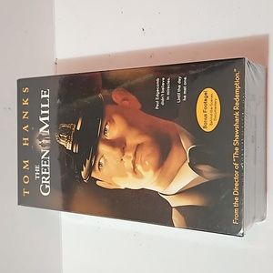 Vintage 1999 The Green Mile •Sealed• Double VHS Video Tape - Starring: Tom Hanks
